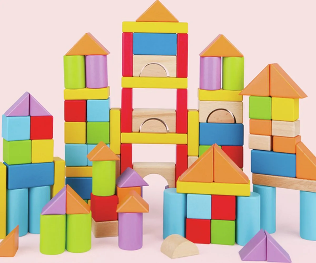 Hape Wunderbare Holzbausteine 309113