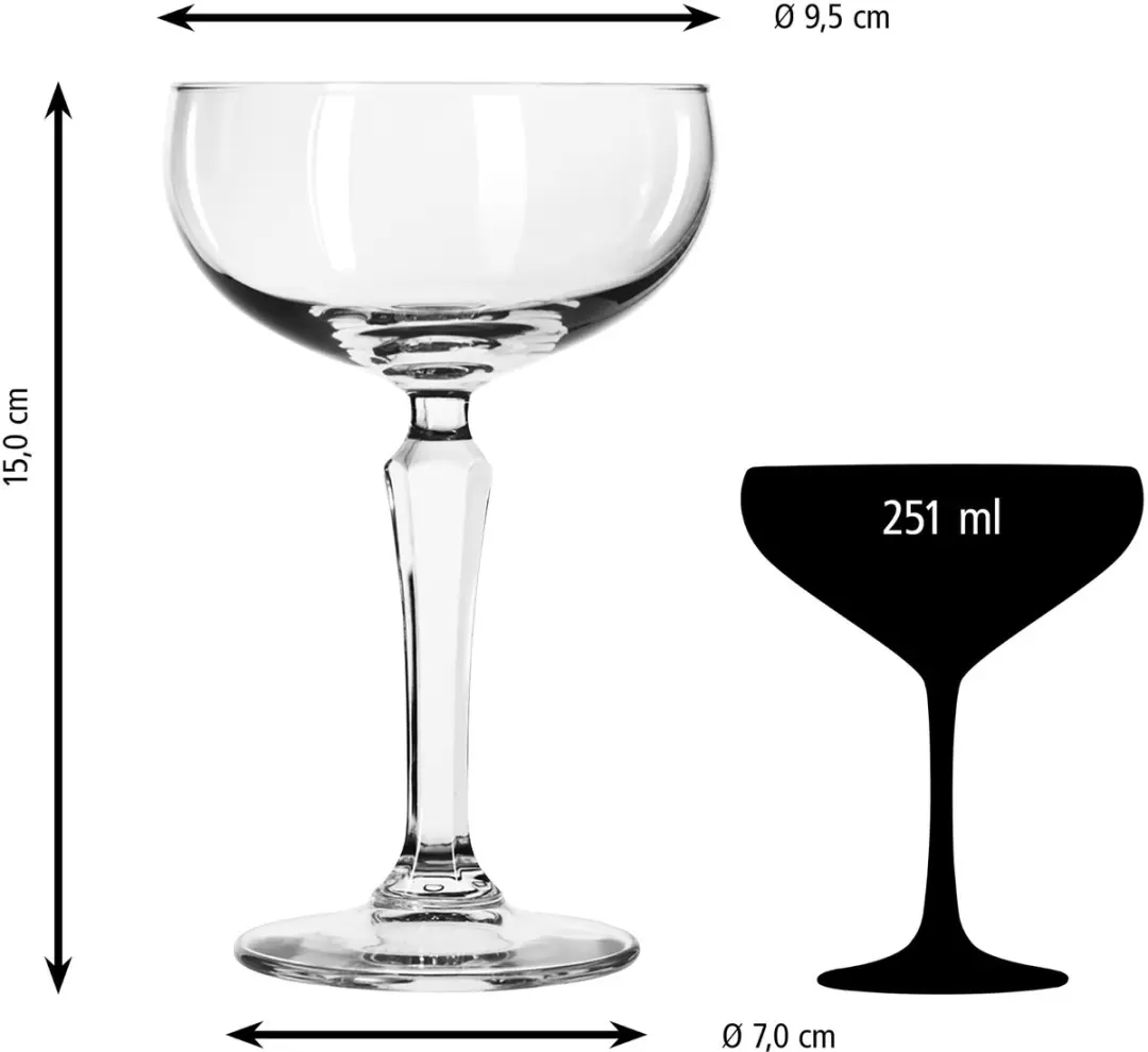 Libbey Speakeasy Waterglazen 251ml - 12 Stuks