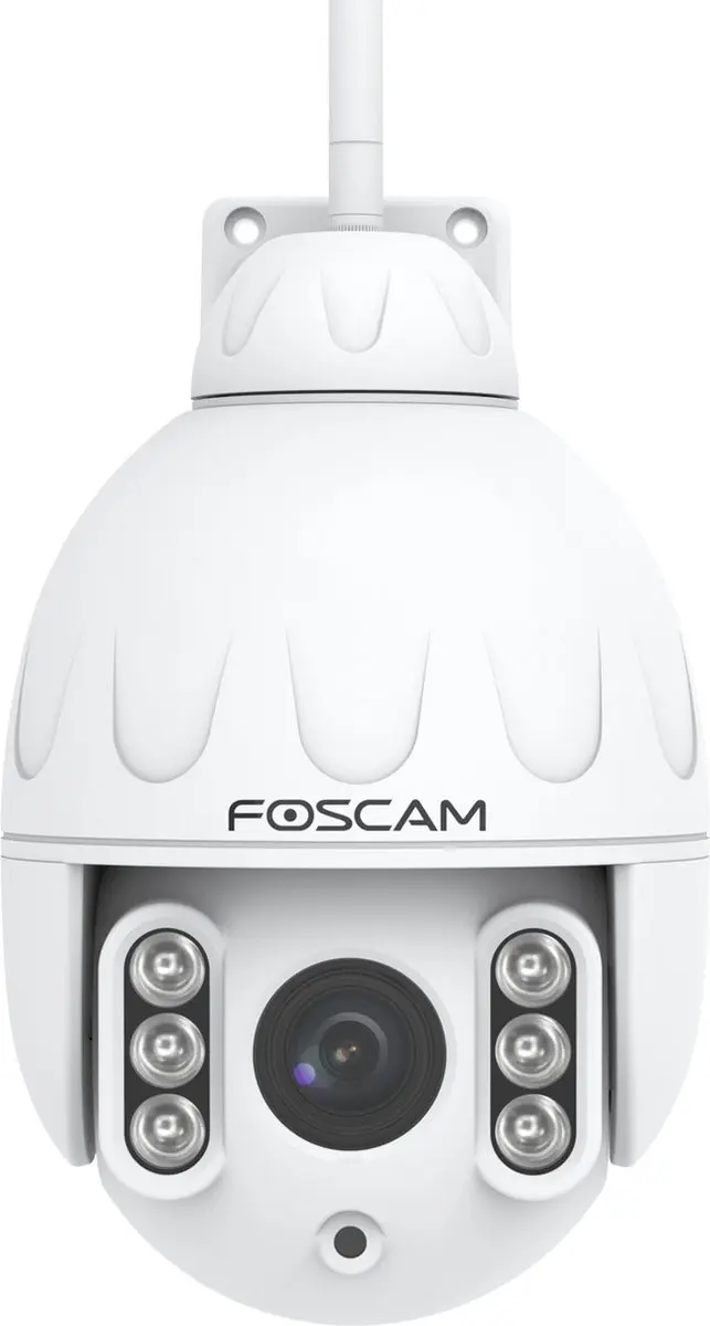 Foscam SD4 Buitencamera - Full HD 4MP - Pan/Tilt Zoom - Nachtzicht 50m - Wit - afbeelding 6 van 6