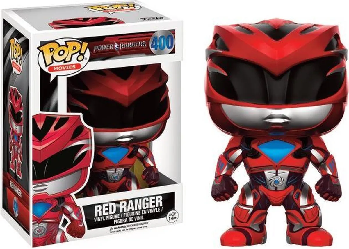 Funko Pop! Movies Power Rangers Red Ranger Verzamelfiguur