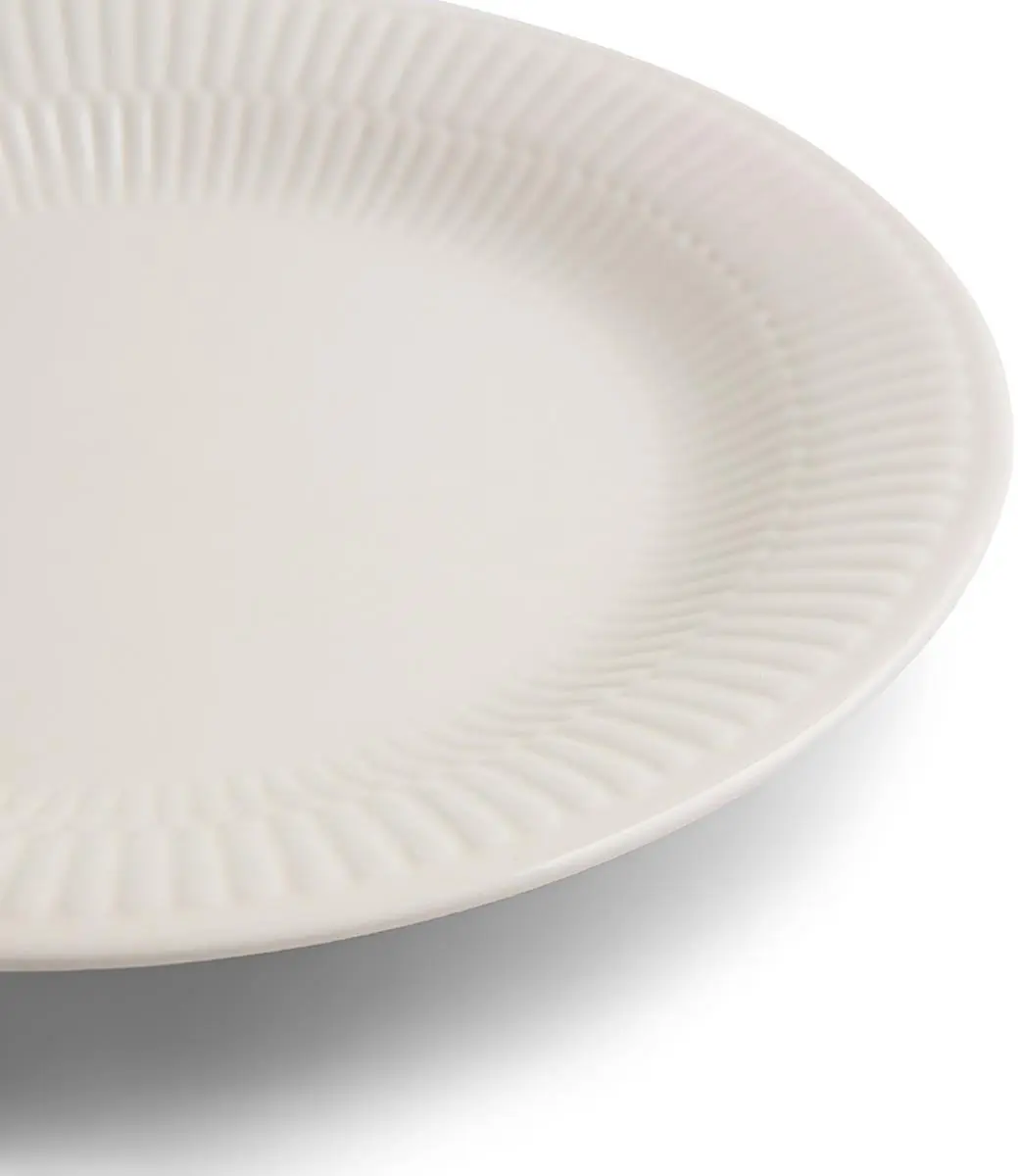 Royal Boch Vienne Bord - 6 Stuks Ø24cm Wit