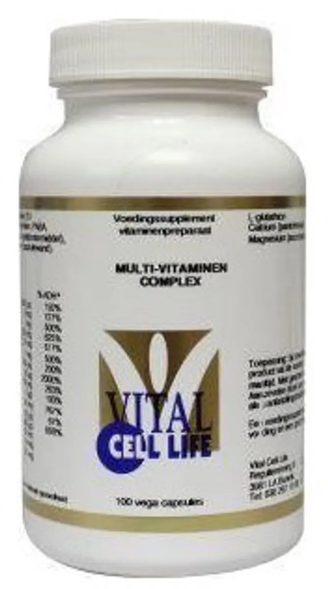 Vital Cell Life Multivitamine Complex 100 Stuks
