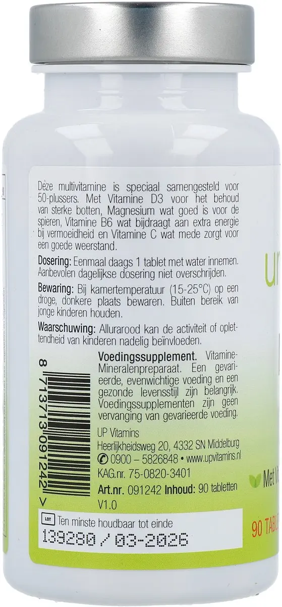 Unipharma Multi A-Z 50+ - 90 Tabletten
