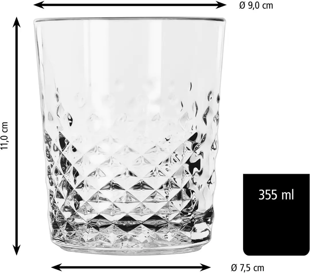 Libbey Ocular D.O.F. Drinkglazen 70310 - 355ml - 12 Stuks