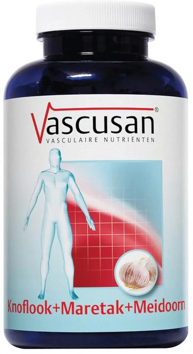 Vascusan Knoflook Maretak Meidoorn Capsules 240 Stuks