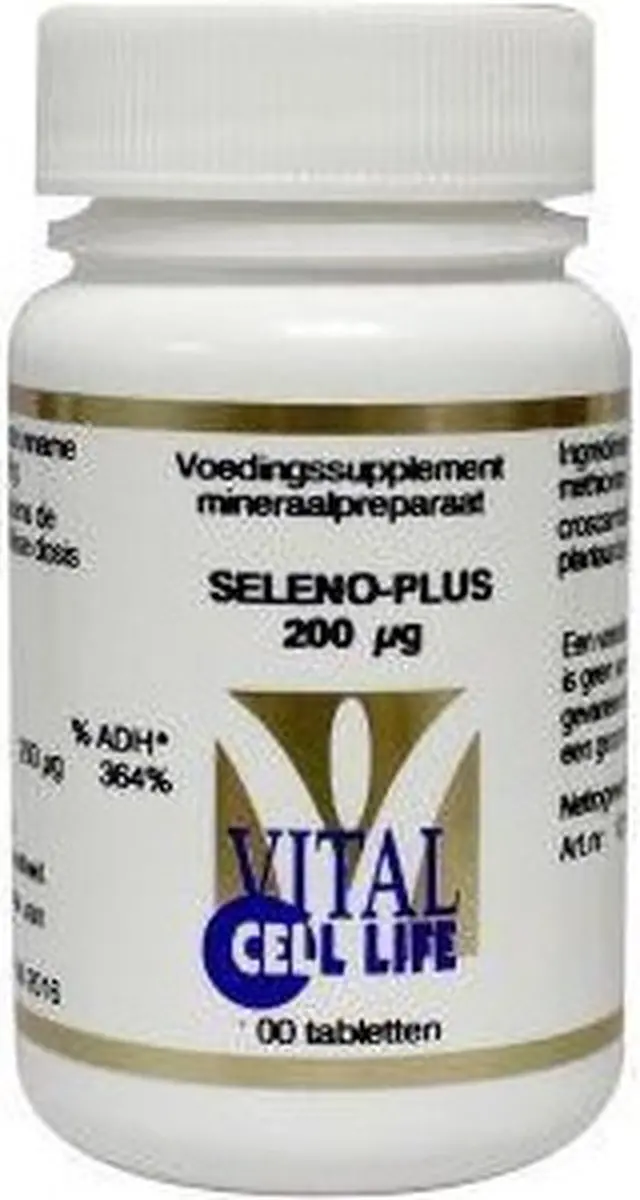 Vital Cell Life Seleno Plus Se Meth 200Mcg - 100mg