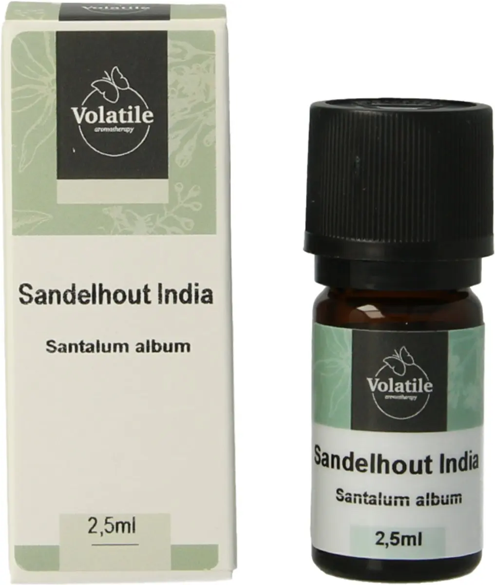 Volatile Sandelhout India Oost 2.5ml - 2 Stuks