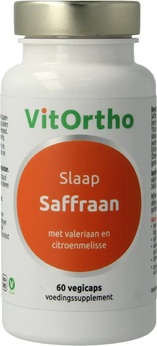 VitOrtho Saffraan Slaap 60 Capsules