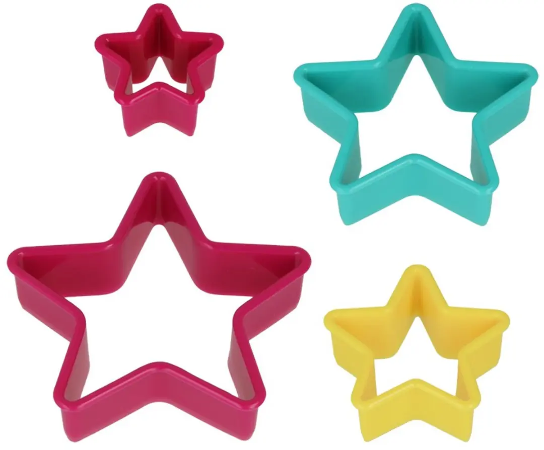 Metaltex Koekjesvormpjes Roestvrij Staal - 2,7x14,5x16cm - Veelkleurig - afbeelding 2 van 4