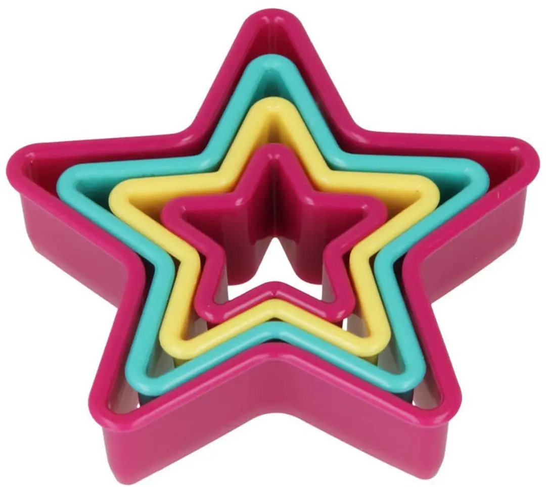 Metaltex Koekjesvormpjes Roestvrij Staal - 2,7x14,5x16cm - Veelkleurig - afbeelding 3 van 4