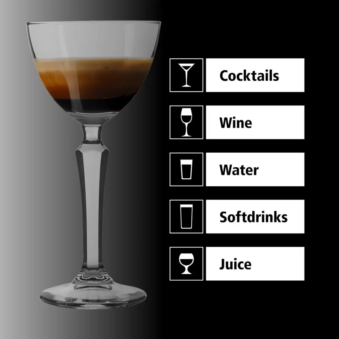 Libbey Speakeasy Nick & Nora Cocktailglazen 141ml - 12 Stuks