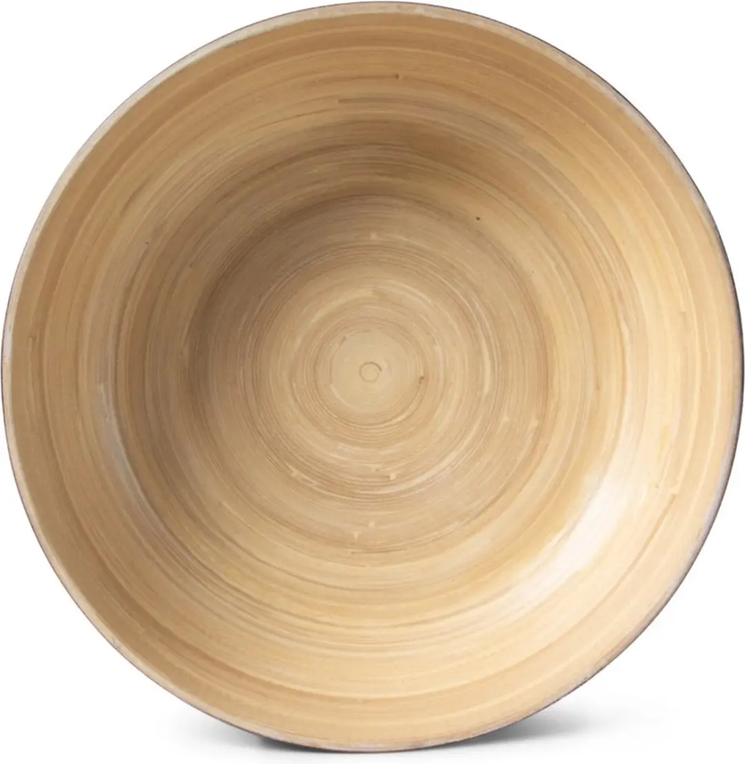 Senza Saladeschaal Bamboe - Ø25cm - Zwart