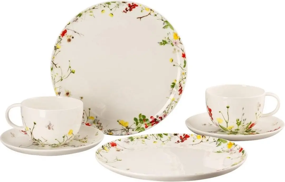 Rosenthal Brillance Fleurs Sauvages Serviesset 6-delig