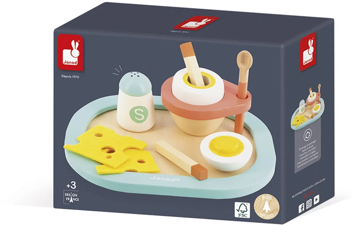 Janod In De Keuken Houten Speelset - Multikleur