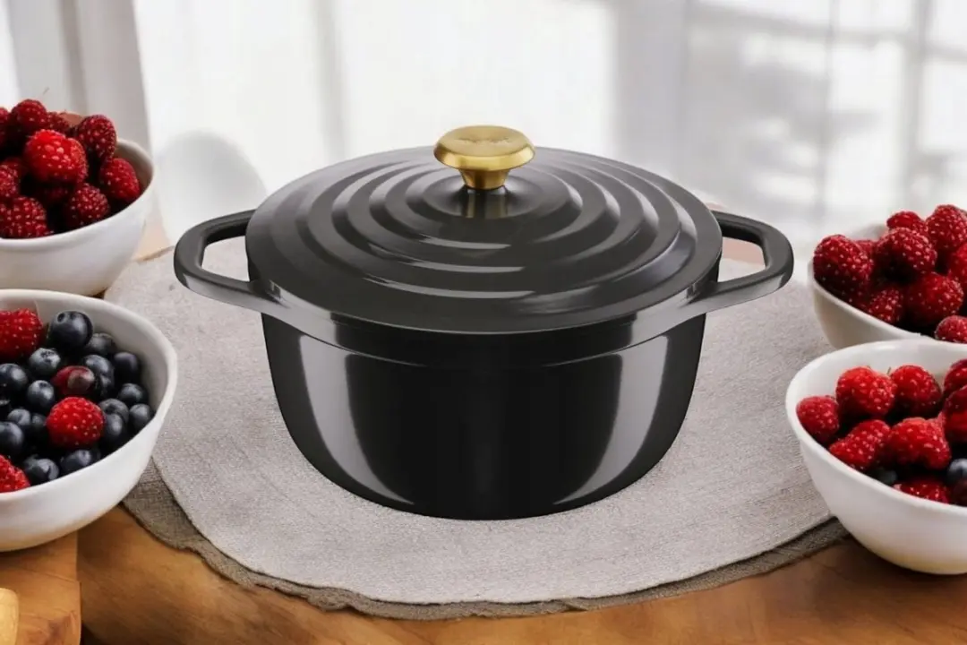 Tefal Air Keramische Pan 24cm - 4,7L - Zwart