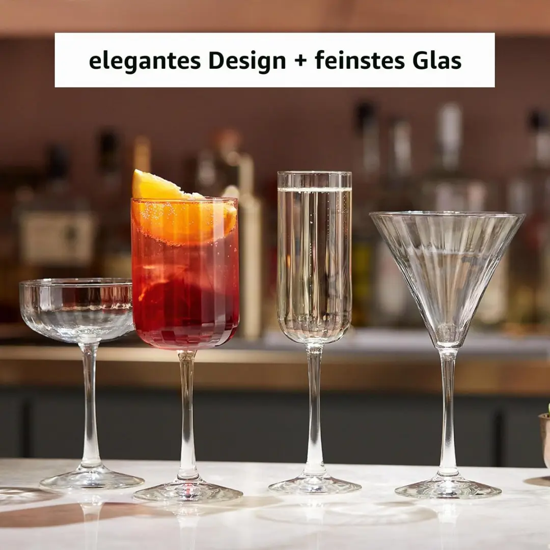 Libbey Linear Martini Glazen 281ml - 12 Stuks