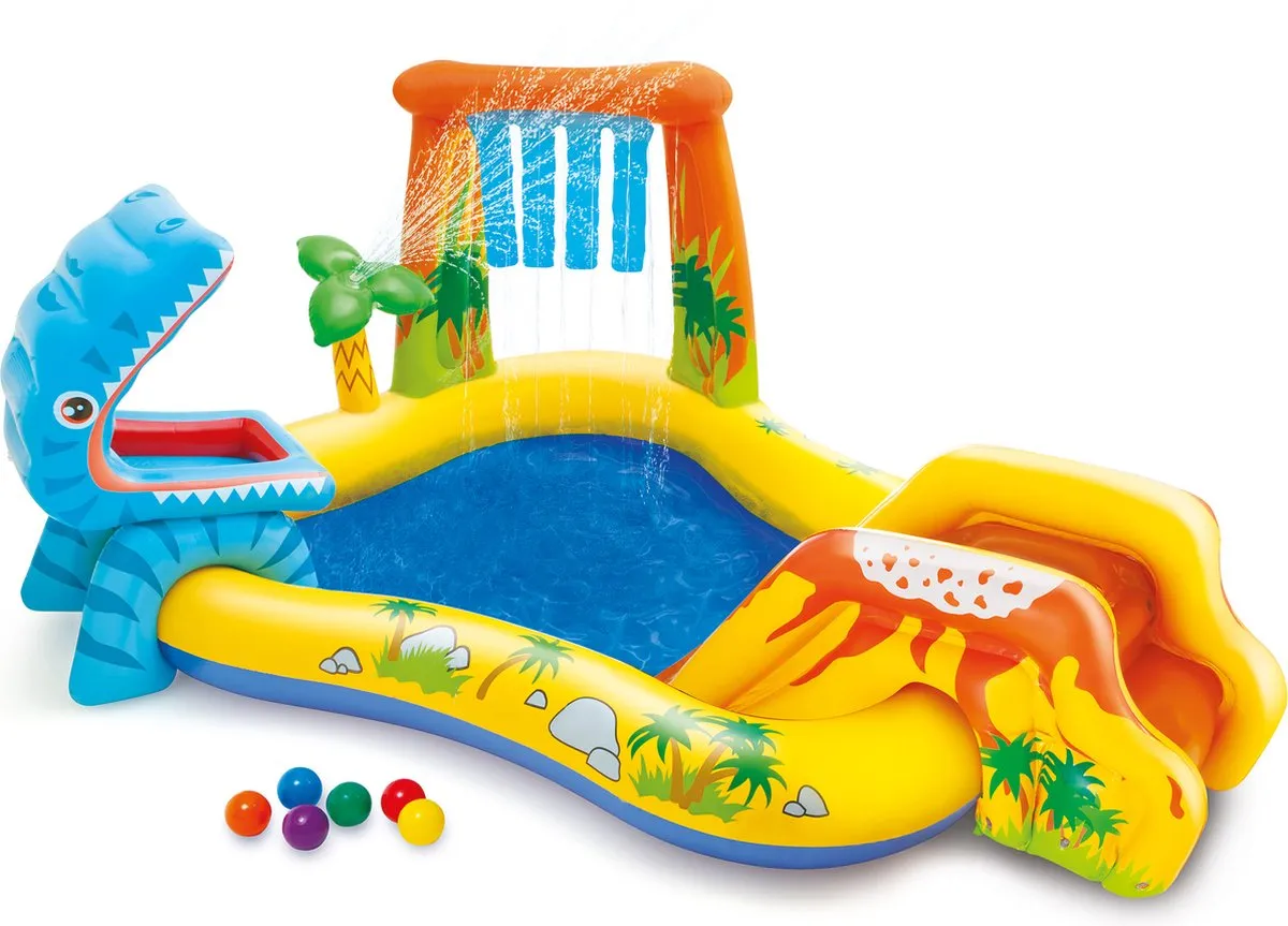 Intex Dinosaur Opblaaszwembad 57444NP
