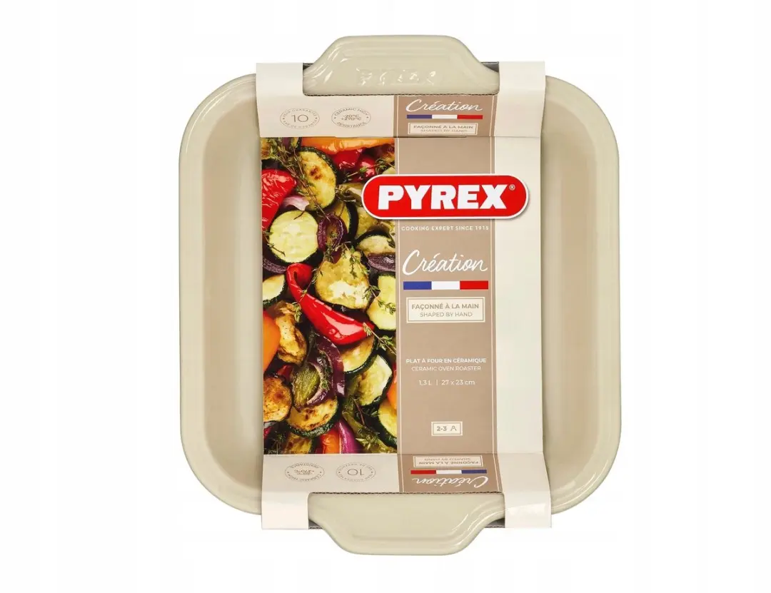 Pyrex Creation Keramische Ovenschaal 27x23cm - Groen