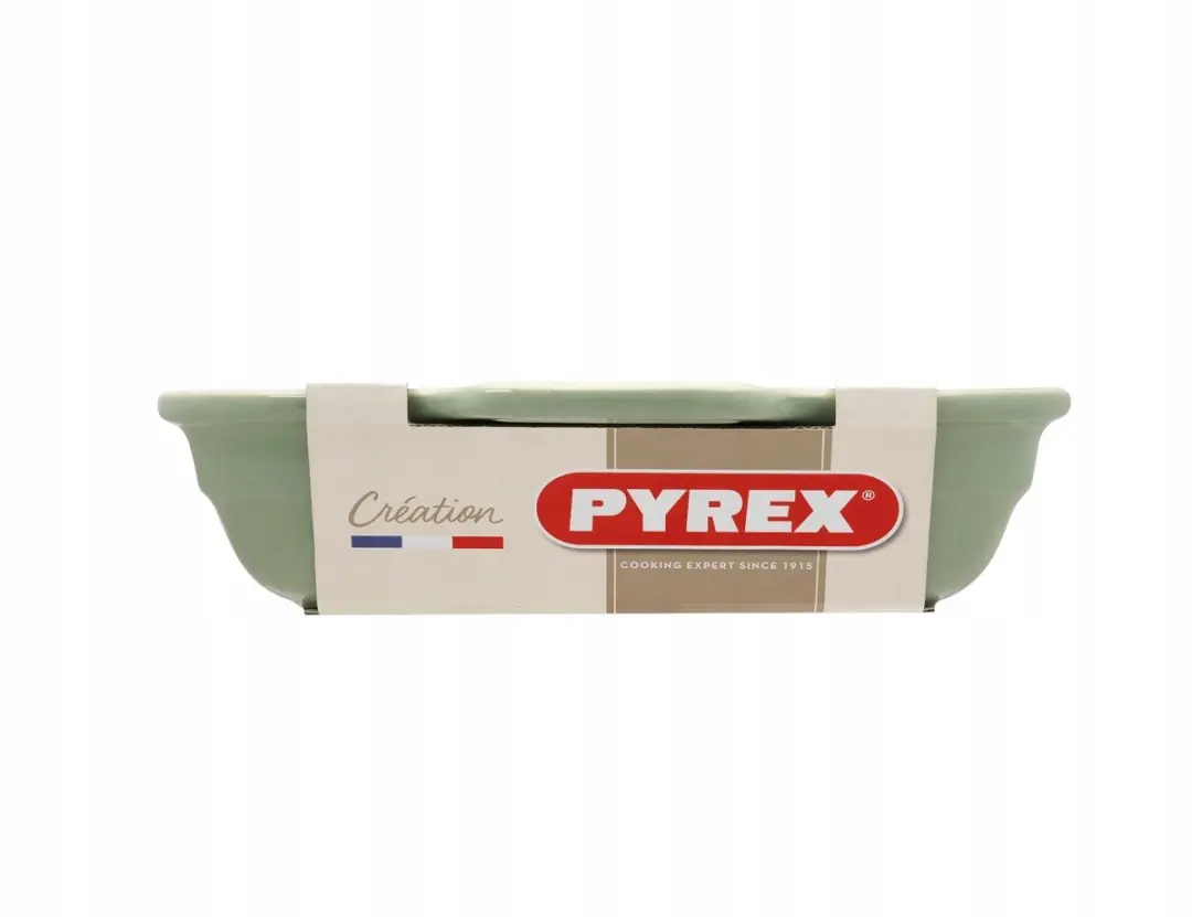 Pyrex Creation Keramische Ovenschaal 27x23cm - Groen