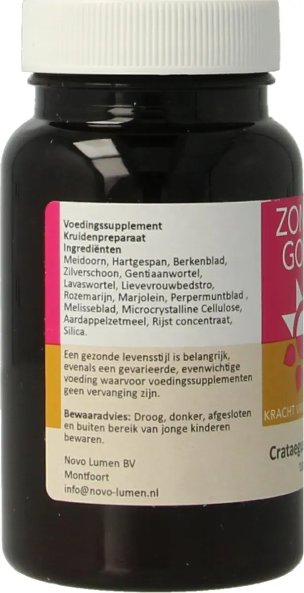Zonnegoud Crataegus Complex 120 Tabletten