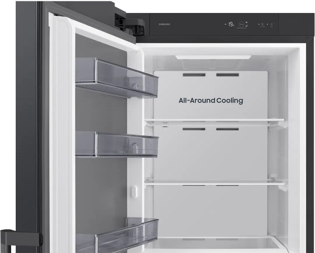 Samsung RZ70H32KEFEF Vriezer 323L - 4 Vakken - Antraciet
