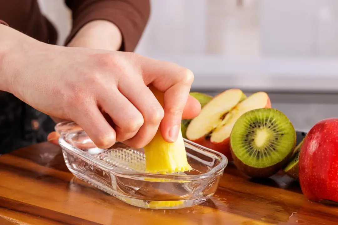 Kilner Glazen Appelrasp met Houder - Transparant
