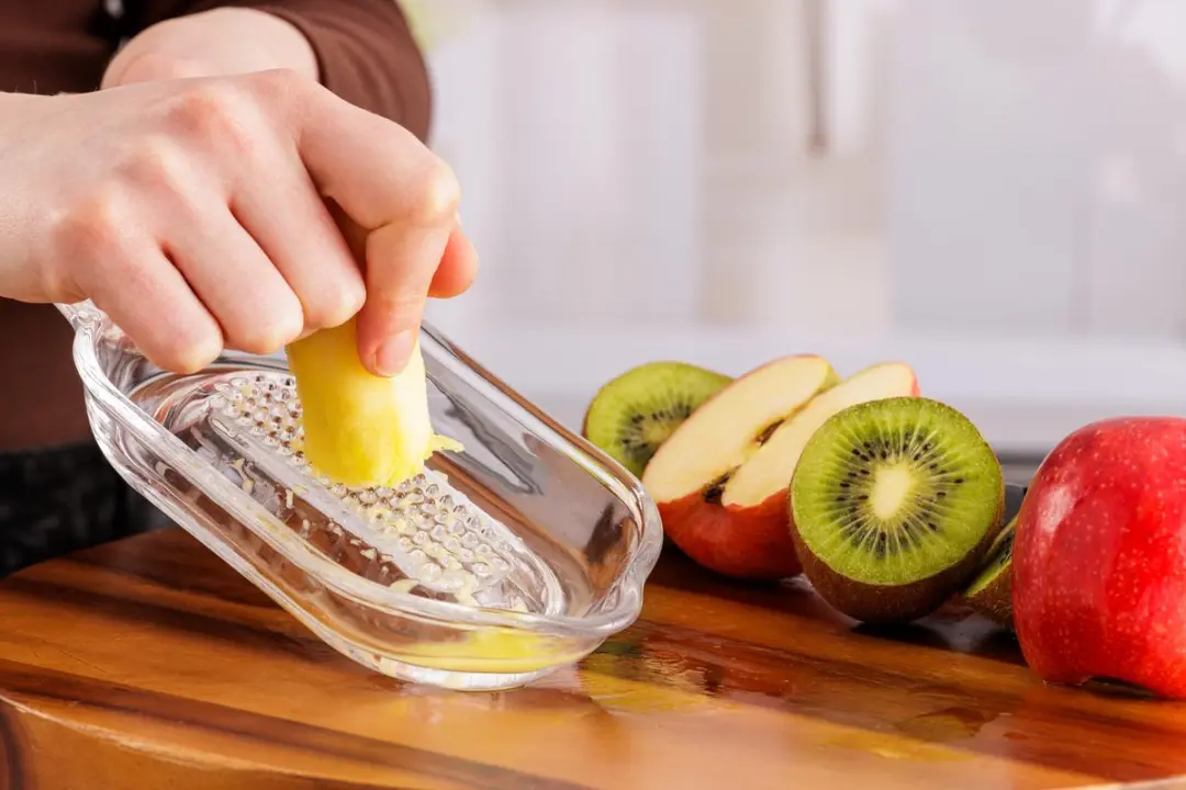 Kilner Glazen Appelrasp met Houder - Transparant