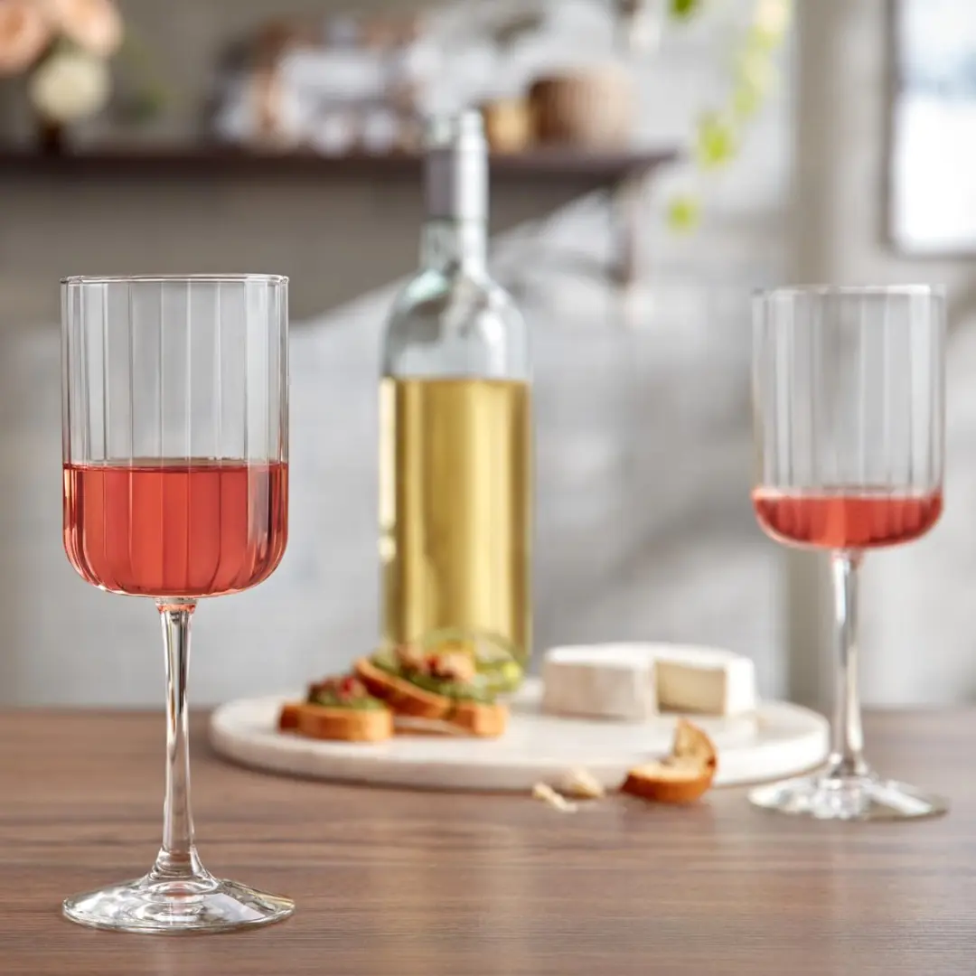 Libbey Linear Rode Wijnglazen 70110 - 12 Stuks