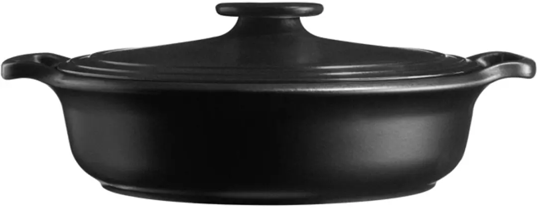 Emile Henry Sublime+ Sauteuse Ø290mm 4L - Zwart