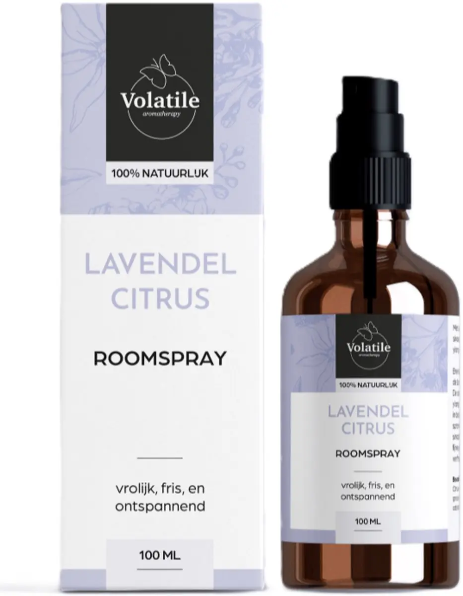 Volatile Roomspray Lavendel Citroen 100ml