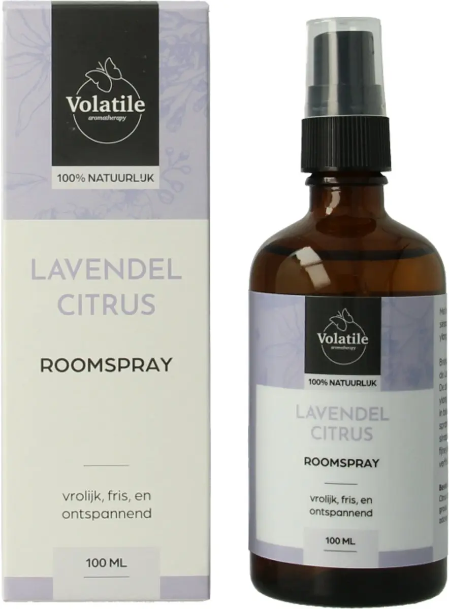 Volatile Roomspray Lavendel Citroen 100ml - afbeelding 6 van 6