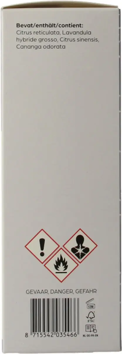 Volatile Roomspray Lavendel Citroen 100ml