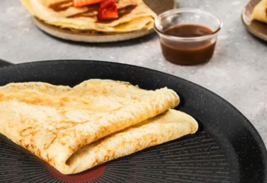 Tefal Excellence Fusion Pannenkoekenpan 25cm - Titanium - afbeelding 2 van 5