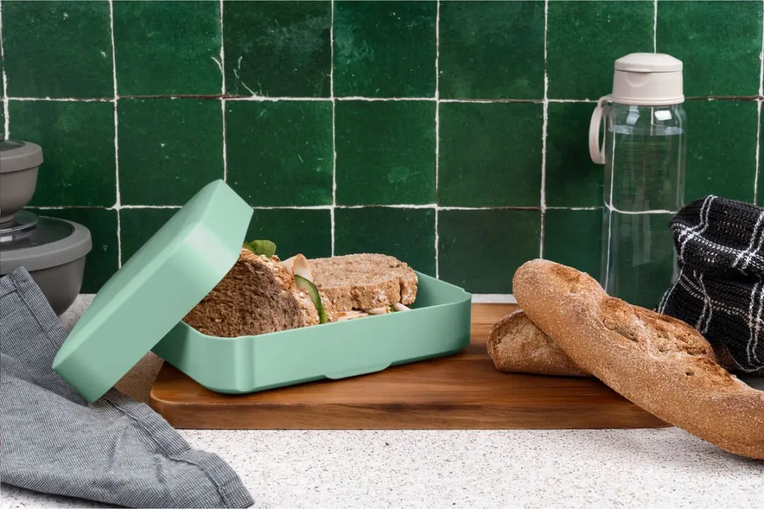 Amuse Lunchbox Medium Sage - 650ml - 3-delig