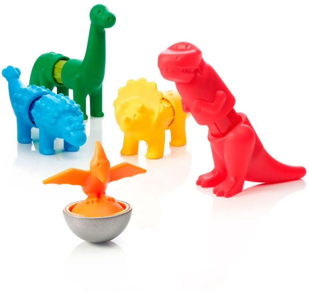SmartGames SmartMax My First Dinosaurs Magnetische Bouwset - 14-delig - afbeelding 6 van 6
