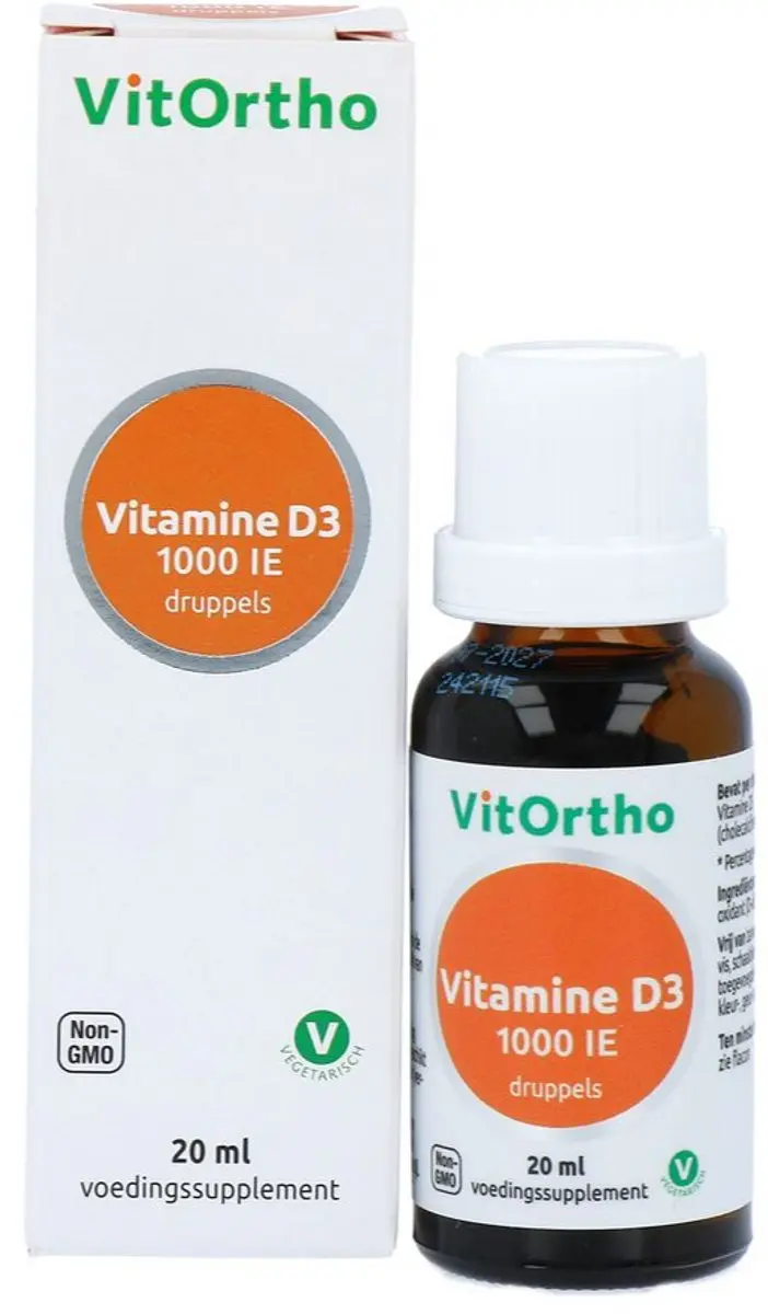 VitOrtho Vitamine D3 1000 IE 20ml