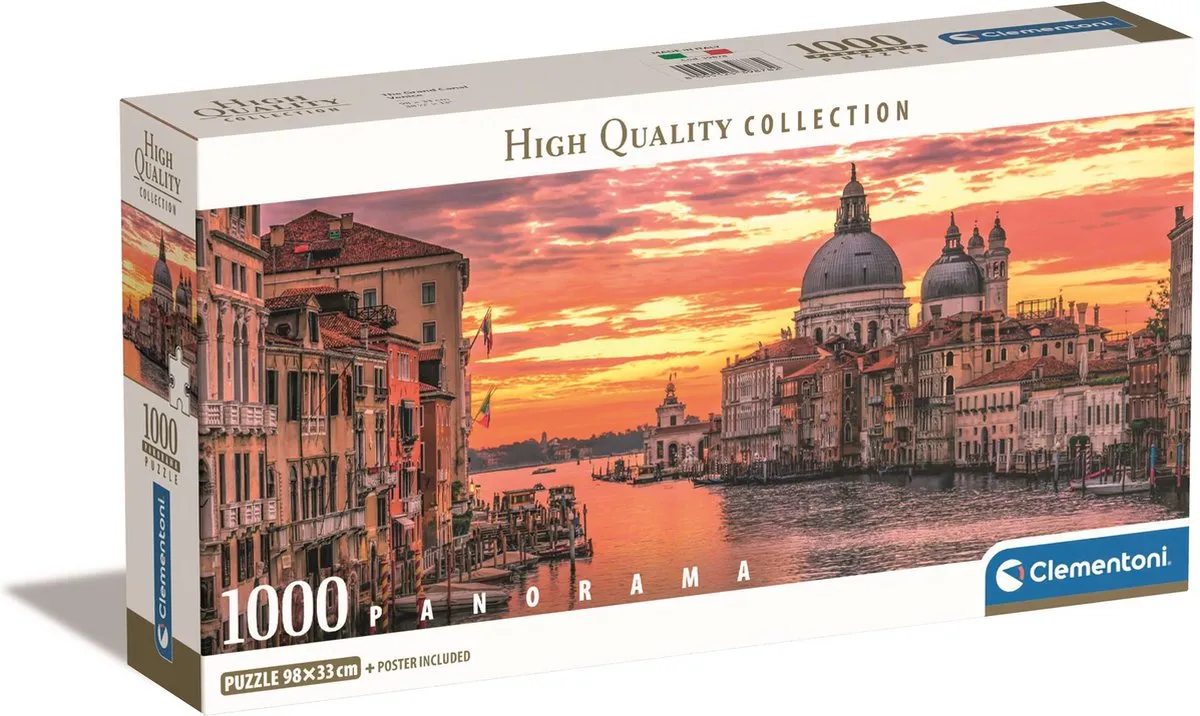 Clementoni Puzzel Panorama The Grand C. Compact 1000 Stuks