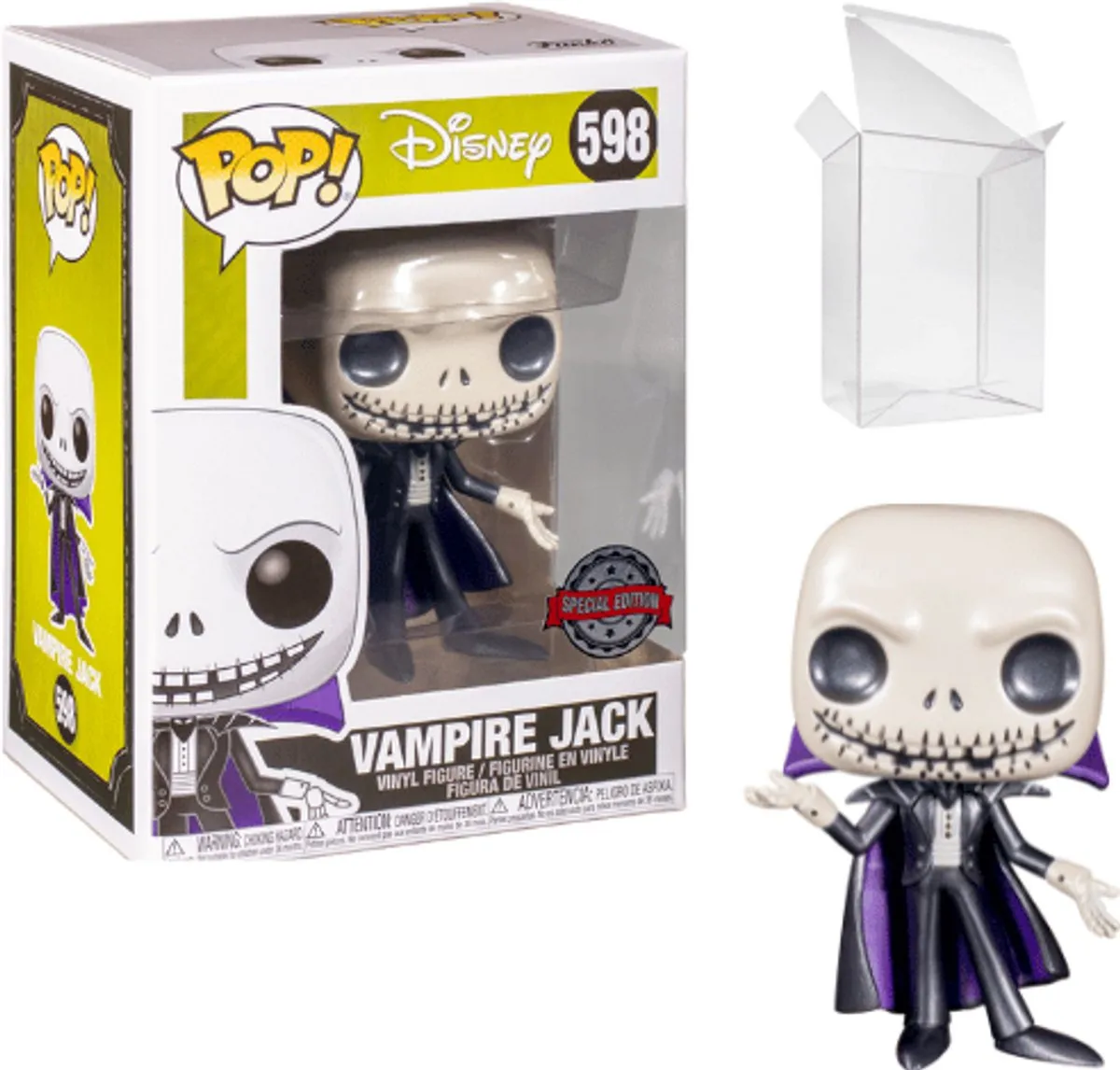 Funko Pop! The Nightmare Before Christmas Vampire Jack Metallic
