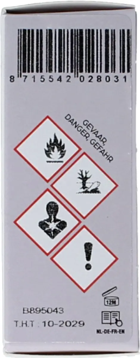 Volatile Terpentijn Bio 10ml - 10 Stuks
