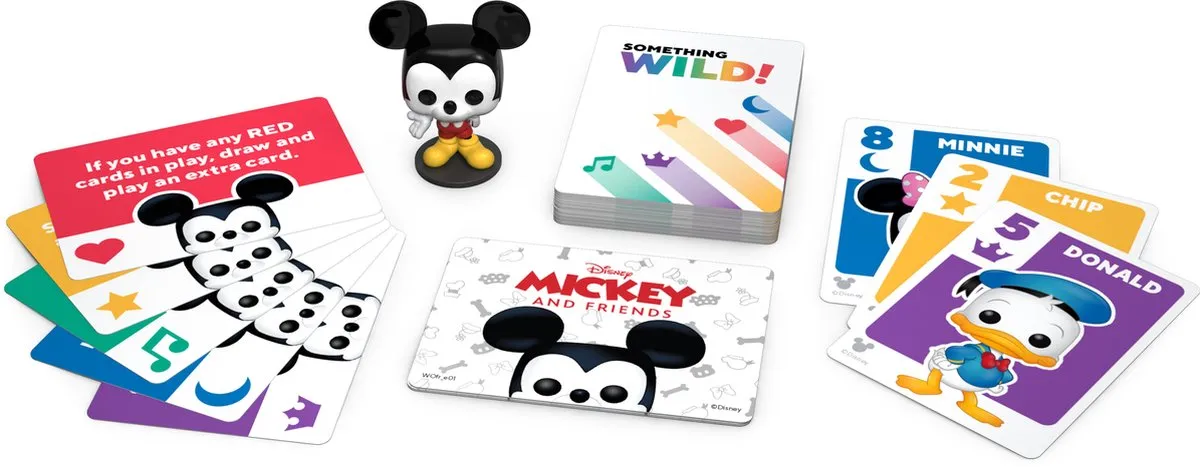 Funko Games Something Wild! Disney Mickey & Friends - Kaartspel - 4 Spelers