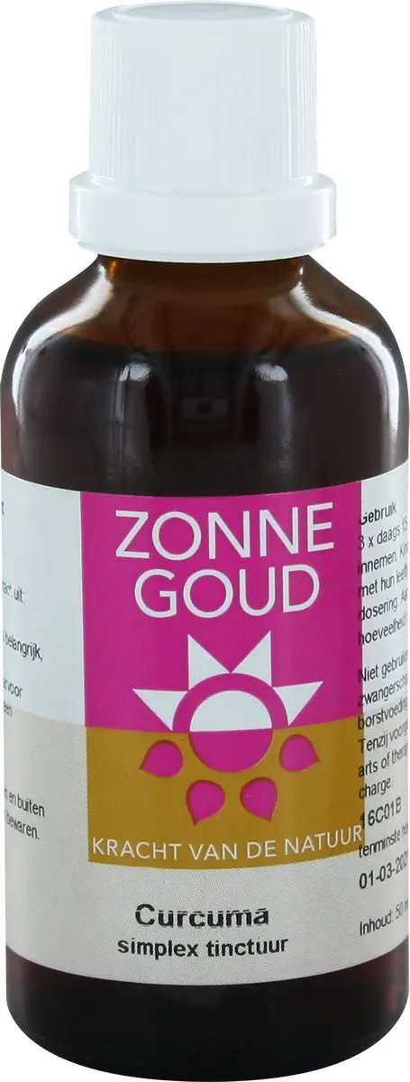 Zonnegoud Curcuma Simplex 50ml