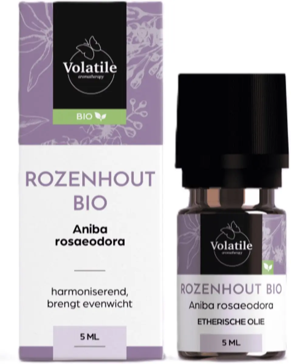 Volatile Rozenhout Bio 5ml - 5 Stuks