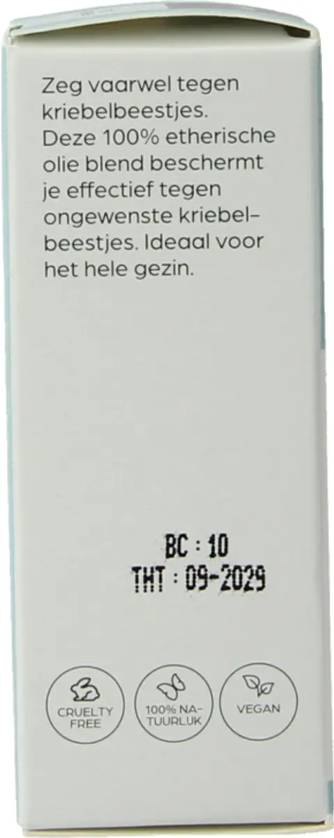 Volatile Anti-Hoofdluis Etherische Olie 10ml