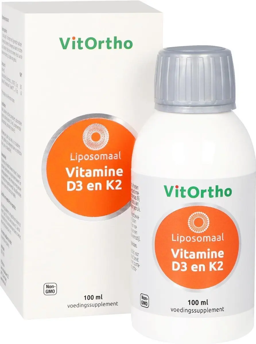 VitOrtho Vitamine D3 K2 Liposomaal 100ml