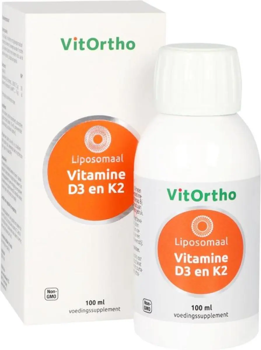 VitOrtho Vitamine D3 K2 Liposomaal 100ml