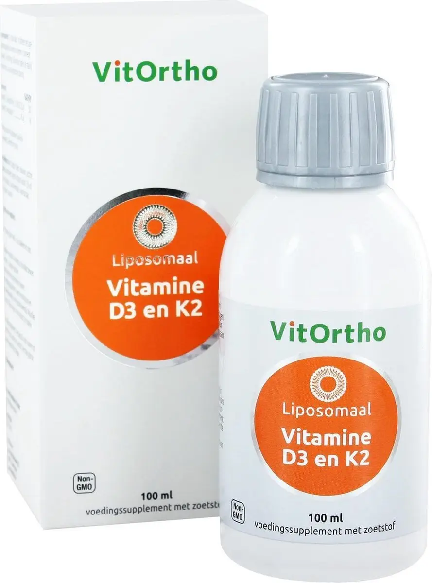 VitOrtho Vitamine D3 K2 Liposomaal 100ml