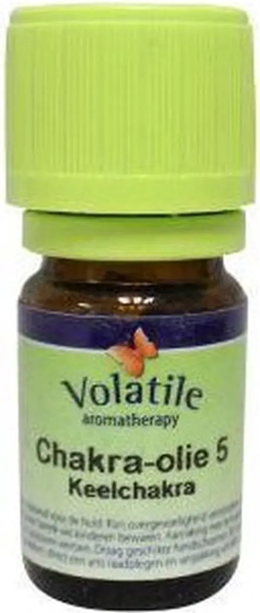 Volatile Keel Chakra 5 Etherische Olie 5ml