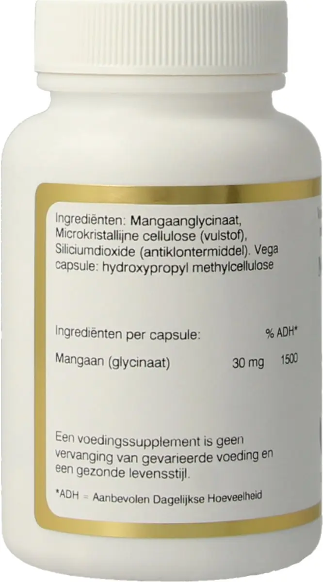 Vital Cell Life Mangaan Amino 30mg - 100 Vegetarische Capsules