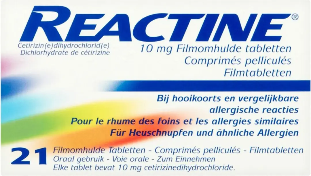 Reactine Allergietabletten Cetirizine 10mg