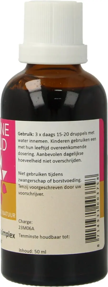 Zonnegoud Pulmonaria Simplex 50ml